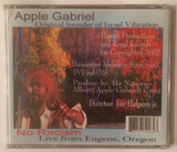 Apple Gabriel 'No Racism' Live From Eugene, Oregon CD (2002) Roots Reggae - NEW