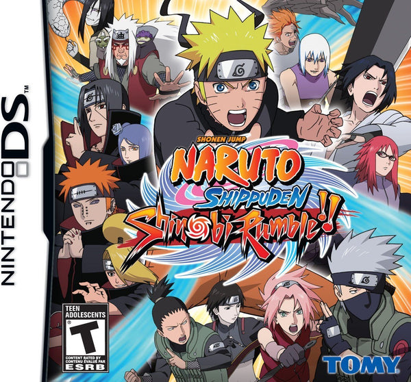 Naruto Shippuden: Shinobi Rumble (Nintendo DS, 2011) Brand New Sealed - Rare HTF