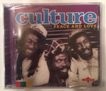 Culture 'Peace and Love' CD Charly (2001) Roots Reggae Brand New Sealed