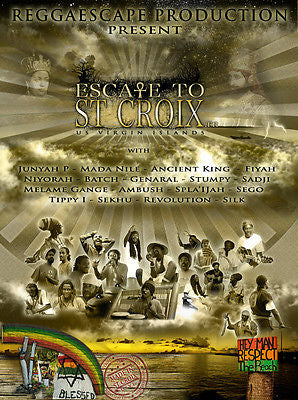 Escape To St. Croix  Cultural Documentary  By Reggaescape Production  DVD (2014)    Brand New - Factory Sealed